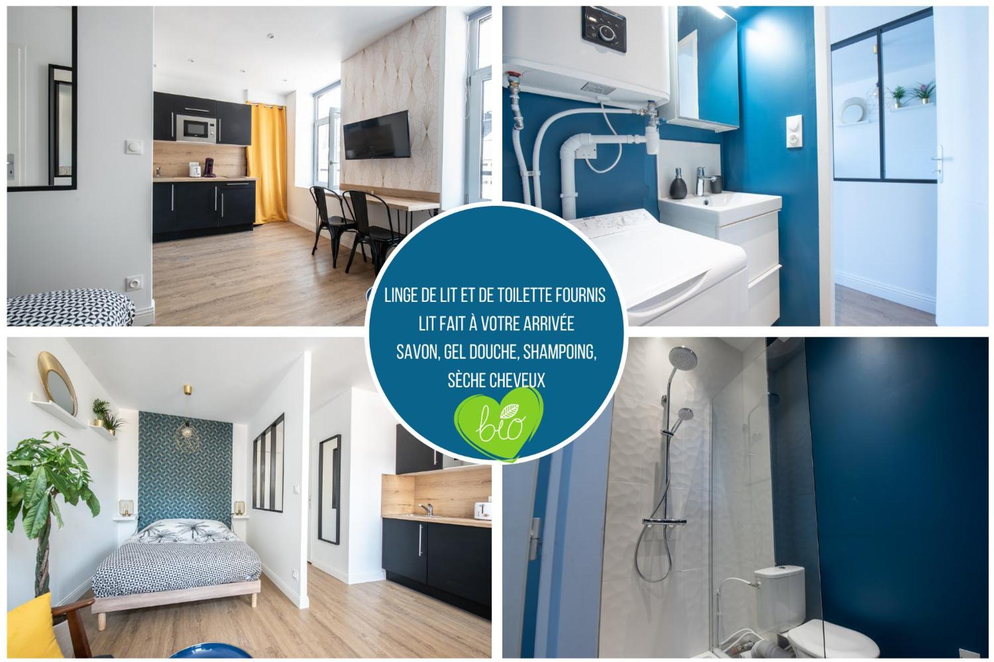 Au Nouveau Boulonnais - 4 Appartements Charmants Pour Couples, Familles Et Groupe D'Amis, Vieille Ville Et Centre Ville De Boulogne Sur Mer 외부 사진