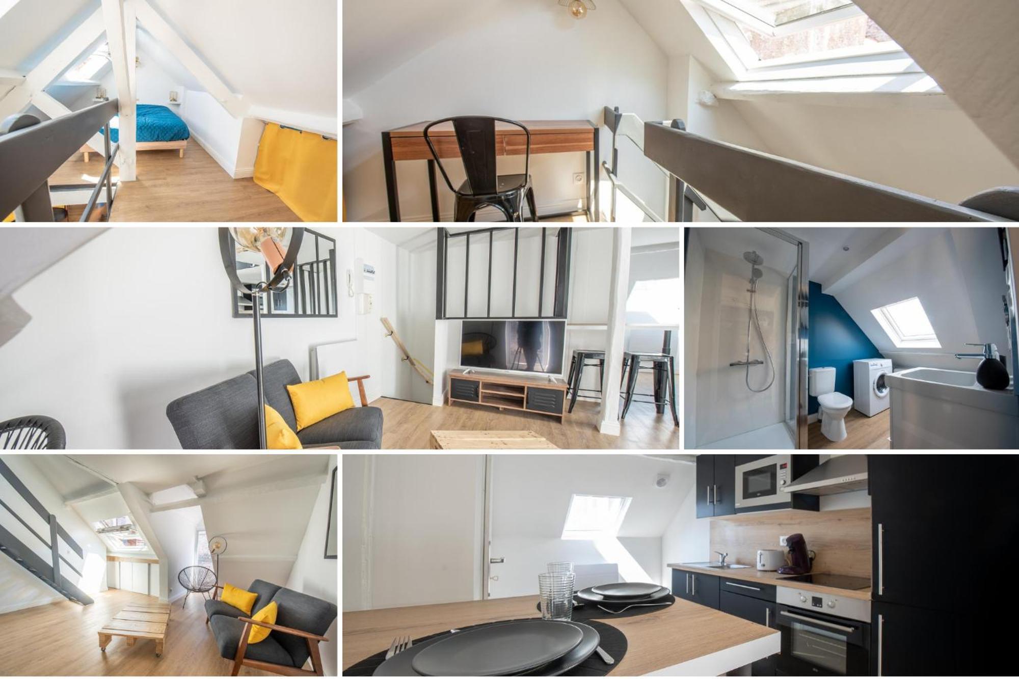 Au Nouveau Boulonnais - 4 Appartements Charmants Pour Couples, Familles Et Groupe D'Amis, Vieille Ville Et Centre Ville De Boulogne Sur Mer 외부 사진