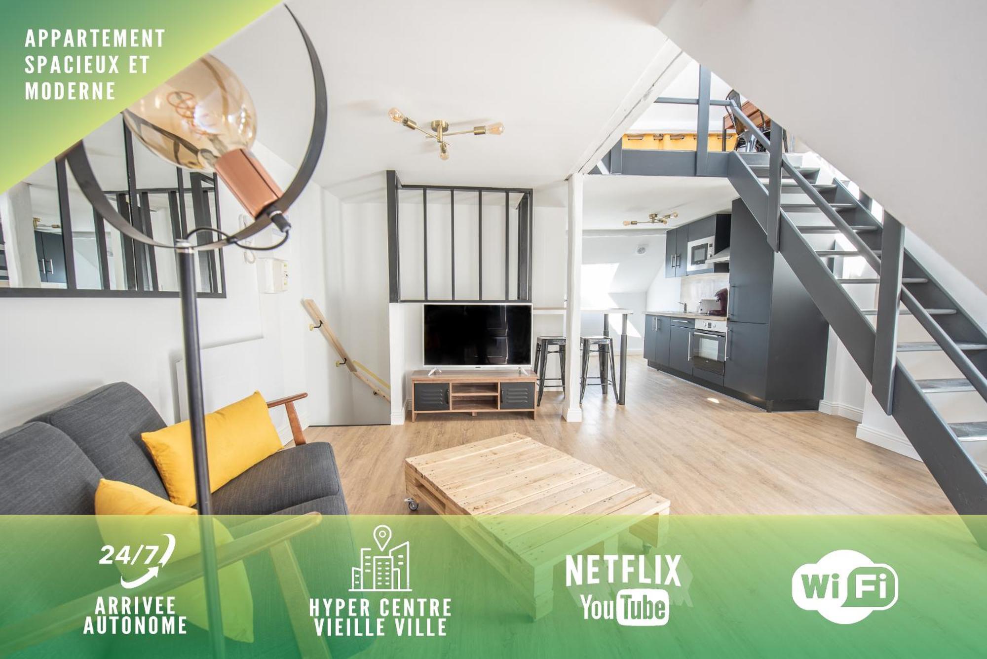 Au Nouveau Boulonnais - 4 Appartements Charmants Pour Couples, Familles Et Groupe D'Amis, Vieille Ville Et Centre Ville De Boulogne Sur Mer 외부 사진